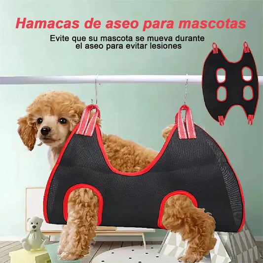 Hamaca para aseo de mascotas, colgante