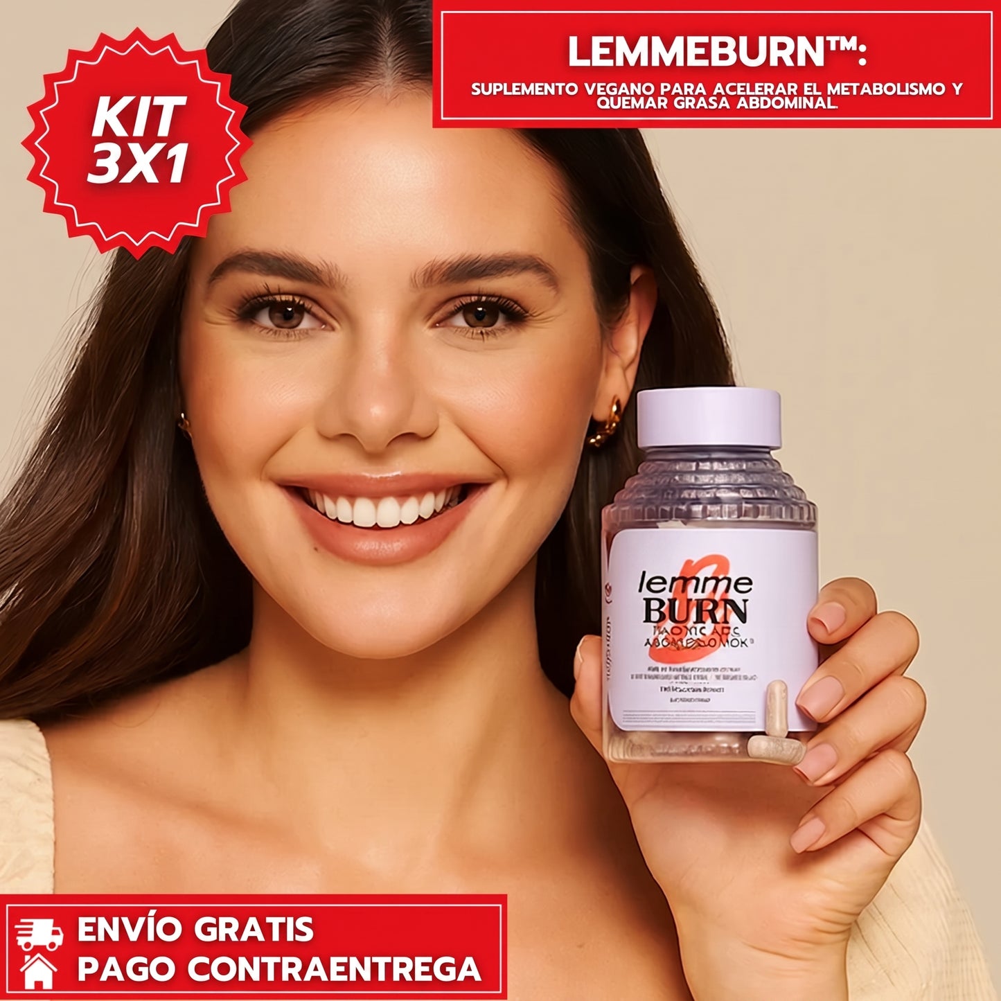 COMBO 3 unidades LEMME BURM
